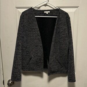Maurices Charcoal Open-Front Blazer